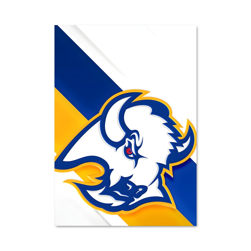 Poster Blue Rams